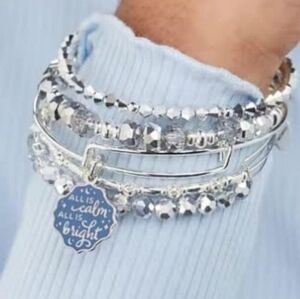 ALEX AND ANI ALL IS BRIGHT SET OF 5 NEW IN BOX